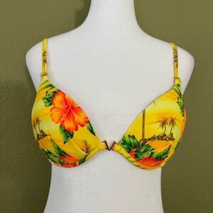 Vintage Venus Swimwear Retro Vibrant Women’s B Cup Bikini Top Brand Hawaiian USA